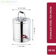 RENTAL - SDPMart SS Tea Drum - DAILY RATE