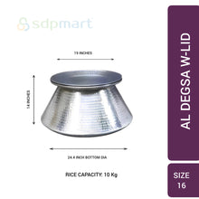 Load image into Gallery viewer, SDPMart Aluminum Degsa W-Lid