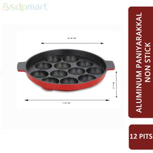 Load image into Gallery viewer, SDPMart Aluminum Paniyarakkal Non Stick