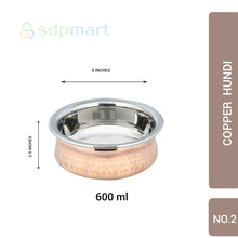 Load image into Gallery viewer, SDPMart Copper Biriyani Hundi