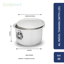 Load image into Gallery viewer, SDPMart Aluminum Full Tawara W/Lid