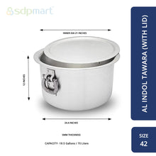 Load image into Gallery viewer, SDPMart Aluminum Full Tawara W/Lid