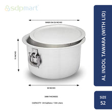 Load image into Gallery viewer, SDPMart Aluminum Full Tawara W/Lid