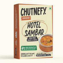 Load image into Gallery viewer, Hotel Sambar Chutney | Spicy | Serves 5 to 6
