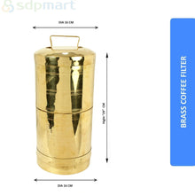 Load image into Gallery viewer, SDPMart Brass Coffee Filter