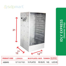 Load image into Gallery viewer, SDPMart Aluminum Idly Steamer- Express(Steamer Only)