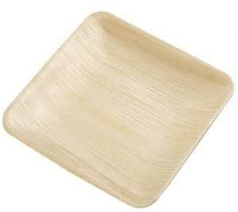Load image into Gallery viewer, Premium Palm Leaf - 6 In Square Plate