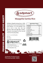 Load image into Gallery viewer, PREMIUM MAAPPILLAI SHAMBA RICE