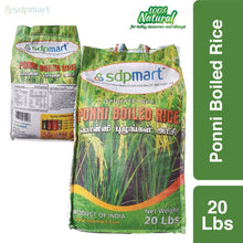 Load image into Gallery viewer, Ponni Boiled Rice (Premium Quality) -2LB, 20LB & 55LB