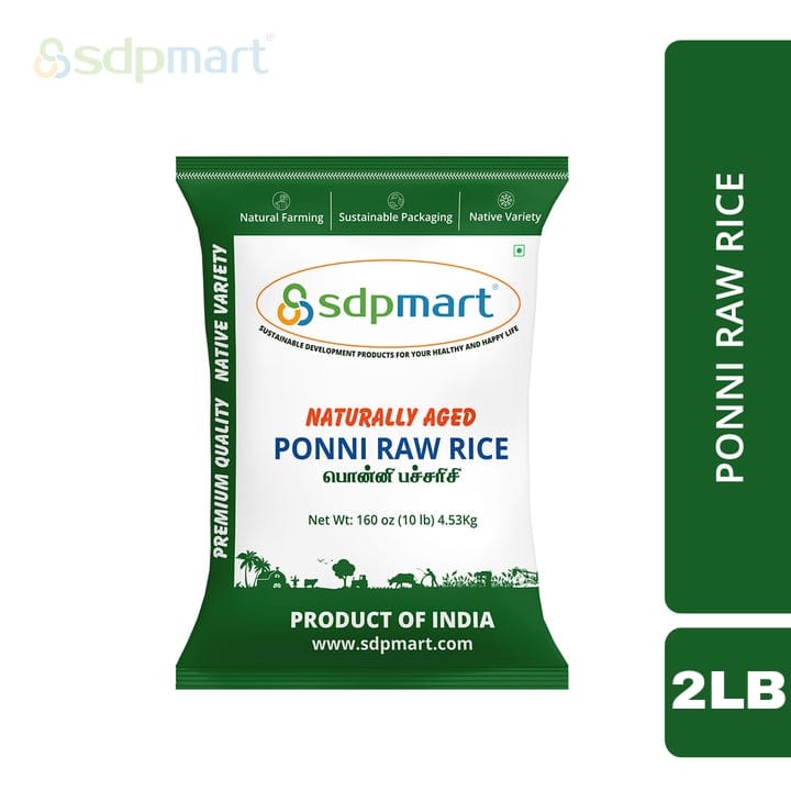 Ponni Raw Rice (Premium Quality)