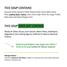 Load image into Gallery viewer, Spinach &amp; Broccoli Soup - 20 Grams