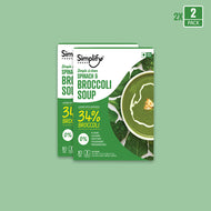 Spinach & Broccoli Soup - 20 Grams