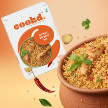 Load image into Gallery viewer, Cookd Ambur Biryani Kit - 505gms
