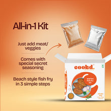 Load image into Gallery viewer, Cookd Marina Fish Fry Masala - 90gms