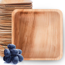 Load image into Gallery viewer, 3.5&quot; Square Palm Leaf Bowl