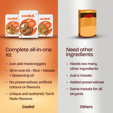 Load image into Gallery viewer, Cookd Dindigul Biryani Kit - 505gms