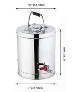 RENTAL :Tea Drums 10Litter Daly Rental
