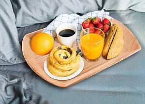 13" Rect Palm Leaf Tray