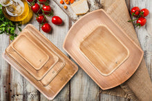 Load image into Gallery viewer, 7&quot;x3&quot; Rect Palm Leaf Plate