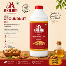 Load image into Gallery viewer, Akilam Virgin Peanut Oils