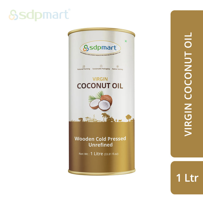 Coconut Oil (Wooden Cold Pressed Virgin Oil)