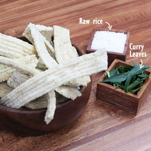 Load image into Gallery viewer, Curry leaves (Karuveppilai) Ribbon Vadagam 250g