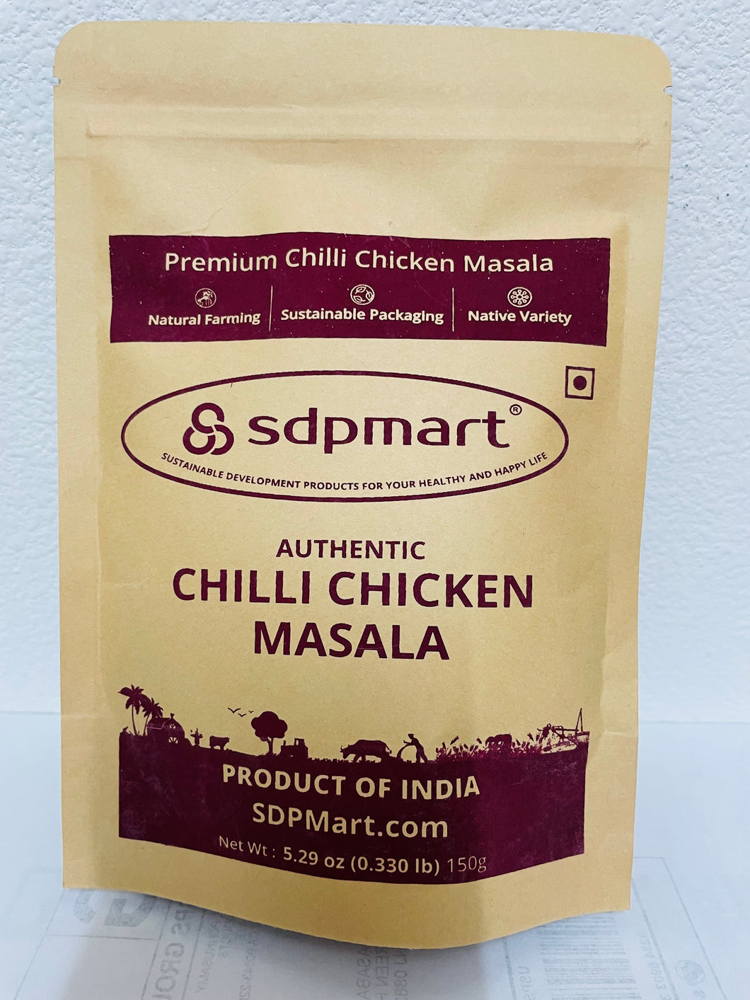 SDPMART PREMIUM Chilli Chicken MASALA POWDER 150 GMS