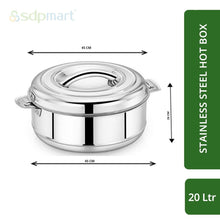 Load image into Gallery viewer, SDPMart SS Hot box -Heavy Duty