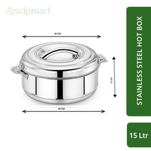 Load image into Gallery viewer, SDPMart SS Hot box -Heavy Duty