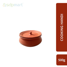 Load image into Gallery viewer, Clay Pot with Lid (Cooking / Curd Making Handi) - 500 g