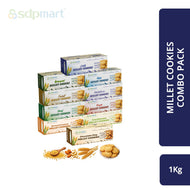 SDPMart Millet Butter Cookies Full Combo - 1Kg (10 packs)
