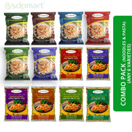 Combo Millet Noodles & Pastas - 6 + 6 Assorted Packets