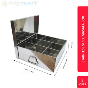 SDPMart SS Masala Box