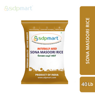 Premium Sona Masoori Rice 40 LB