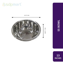 Load image into Gallery viewer, SDPMart SS Bowl