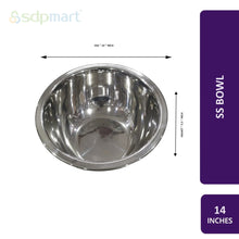 Load image into Gallery viewer, SDPMart SS Bowl
