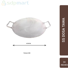 Load image into Gallery viewer, SDPMart SS Dosa Tawa Round Deep