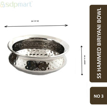 Load image into Gallery viewer, SDPMart SS Hammed Biriyani Hundi