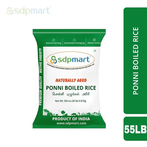Ponni Boiled Rice (Premium Quality) -2LB, 20LB & 55LB