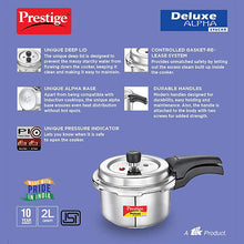 Load image into Gallery viewer, Prestige Svachh Deluxe 2 Liter Stainless Steel Pressure Cooker – Induction &amp; Gas