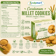 Load image into Gallery viewer, SDPMart Cardamom Millet Butter Cookies 100g