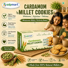 Load image into Gallery viewer, SDPMart Cardamom Millet Butter Cookies 100g