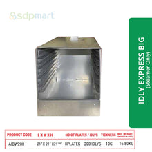Load image into Gallery viewer, SDPMart Aluminum Idly Steamer- Express Big (Steamer Only)