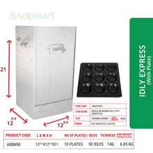 Load image into Gallery viewer, SDPMart Aluminum Idly Steamer -Express(With Plates)