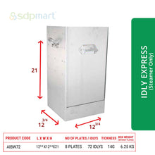 Load image into Gallery viewer, SDPMart Aluminum Idly Steamer- Express(Steamer Only)