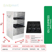 Load image into Gallery viewer, SDPMart Aluminum Idly Steamer -Express(With Plates)