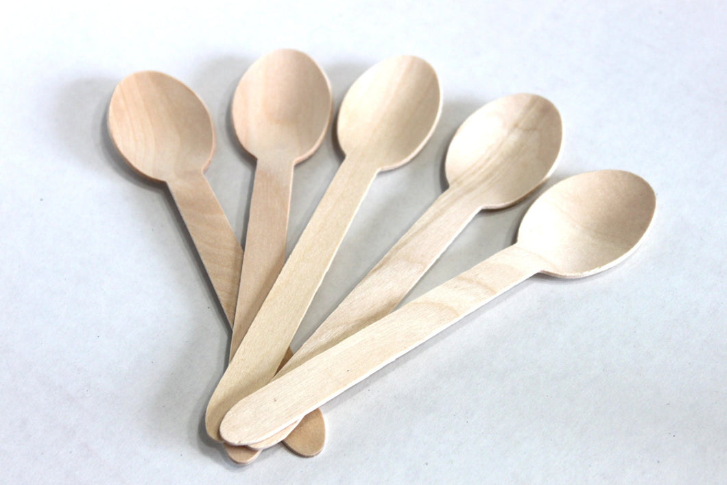 Wooden Spoons 6inch-100 Count
