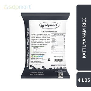 KATTUYANAM PREMIUM RICE - 4 LBS