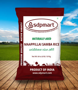 PREMIUM MAAPPILLAI SHAMBA RICE - 4 LBS