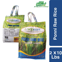 Load image into Gallery viewer, Ponni Raw Rice (Premium Quality)-20LB